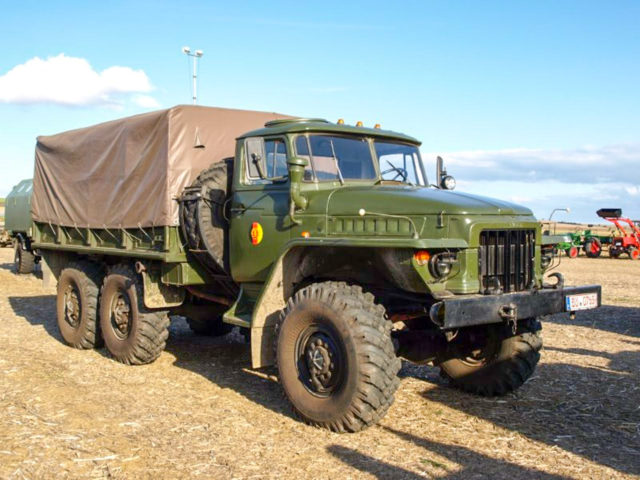 Урал-375 бортовой с военного хранения, лесовоз, продажа